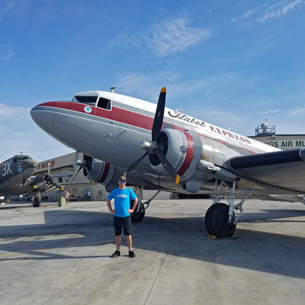 Mike and the Flabob DC-3